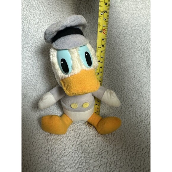 Vtg Donald Duck Mickey's Christmas Carol Plush Stuffed Animal Toy 8" Disney - Picture 12 of 12